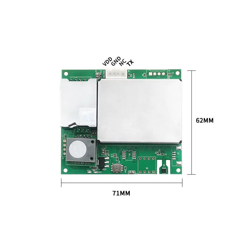 M701 HCHO / TVOC / PM2.5 / Temperature & Humidity / Humidity / CO2 Multi-Parameter IAQ Sensor Module with UART / Digital Output