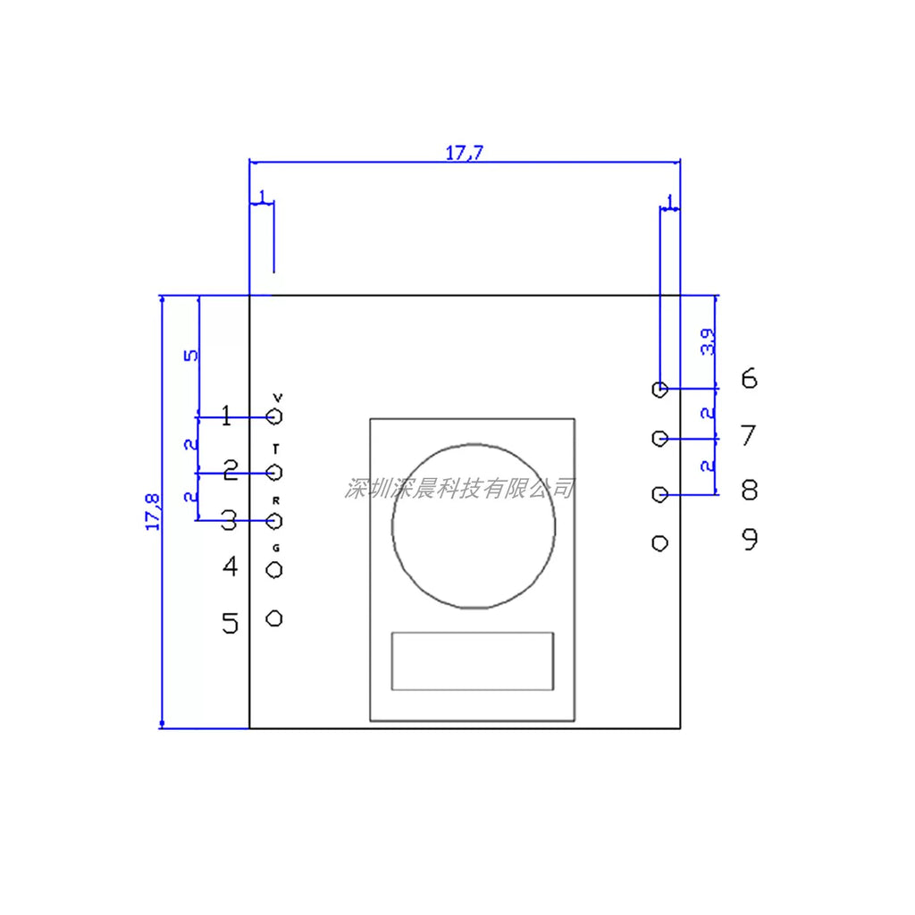 SC16-CO CO Industrial Gas Sensor Module with UART / PWM / Digital Output