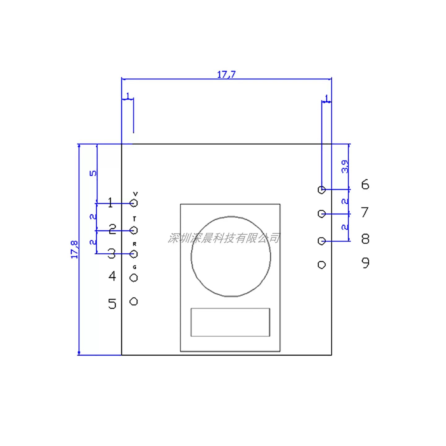 SC16-CO CO Industrial Gas Sensor Module with UART / PWM / Digital Output