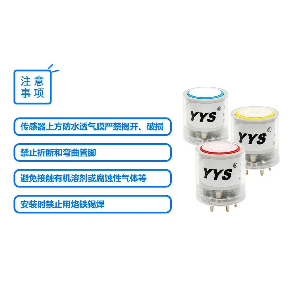 SM4/YEM ETO / CO / SO2 / NO2 / H2S / NH3 Multi-Gas Sensor Module with Digital Output