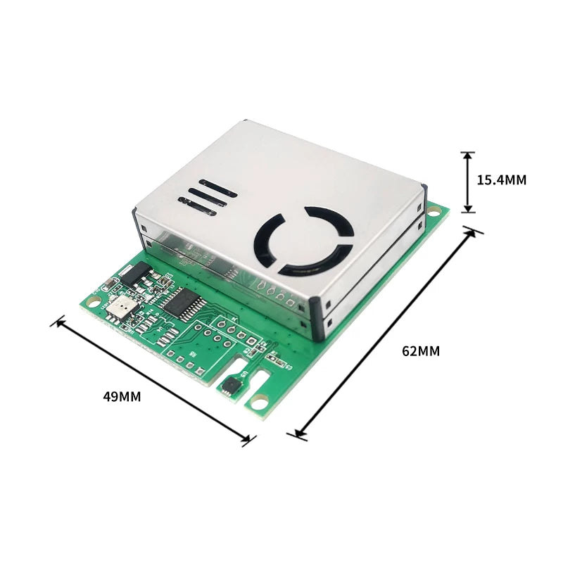 M702 CO2 / HCHO / TVOC / PM2.5 / Temperature & Humidity / Humidity Multi-Parameter IAQ Sensor Module with RS485 / UART / Digital Output