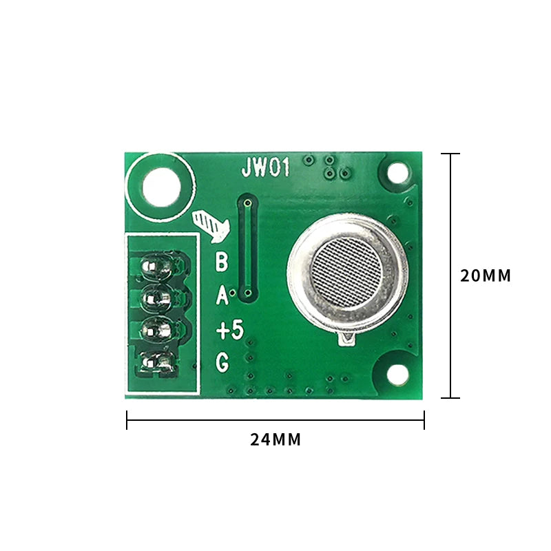 JW01-V2.2 HCHO / TVOC / CO2 / VOC Multi-Parameter IAQ Sensor Module with UART / Digital Output