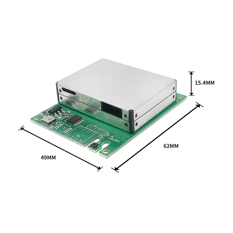 M702 CO2 / HCHO / TVOC / PM2.5 / Temperature & Humidity / Humidity Multi-Parameter IAQ Sensor Module with RS485 / UART / Digital Output
