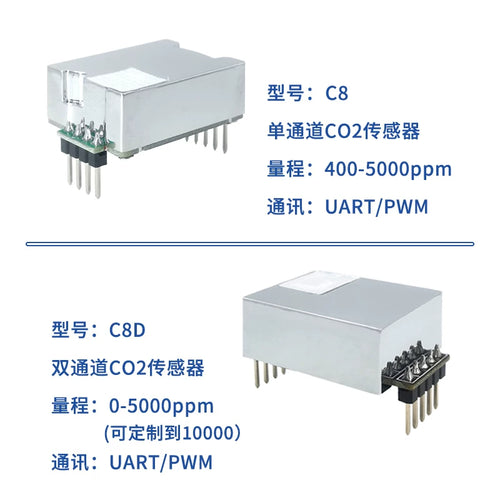 C8D NDIR CO2 Sensor Module with UART / PWM / Digital Output