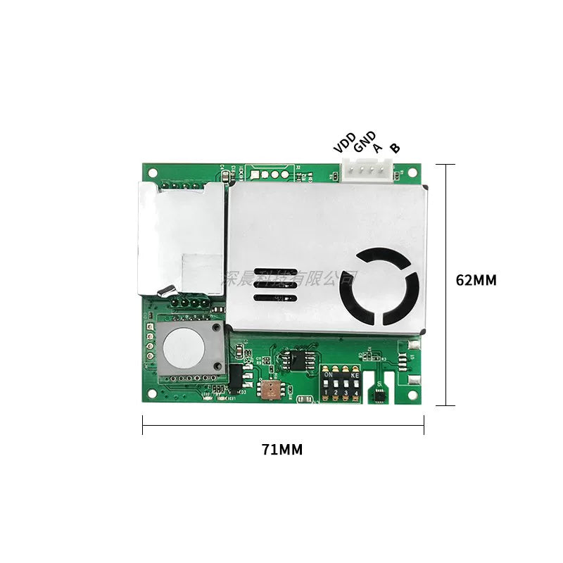 M701Series CO2 / HCHO / TVOC / PM2.5 / Temperature & Humidity / Humidity Multi-Parameter IAQ Sensor Module with UART / Digital Output