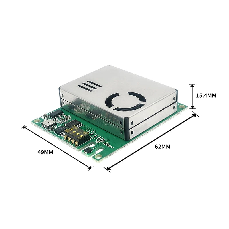 M702 CO2 / HCHO / TVOC / PM2.5 / Temperature & Humidity / Humidity Multi-Parameter IAQ Sensor Module with RS485 / UART / Digital Output