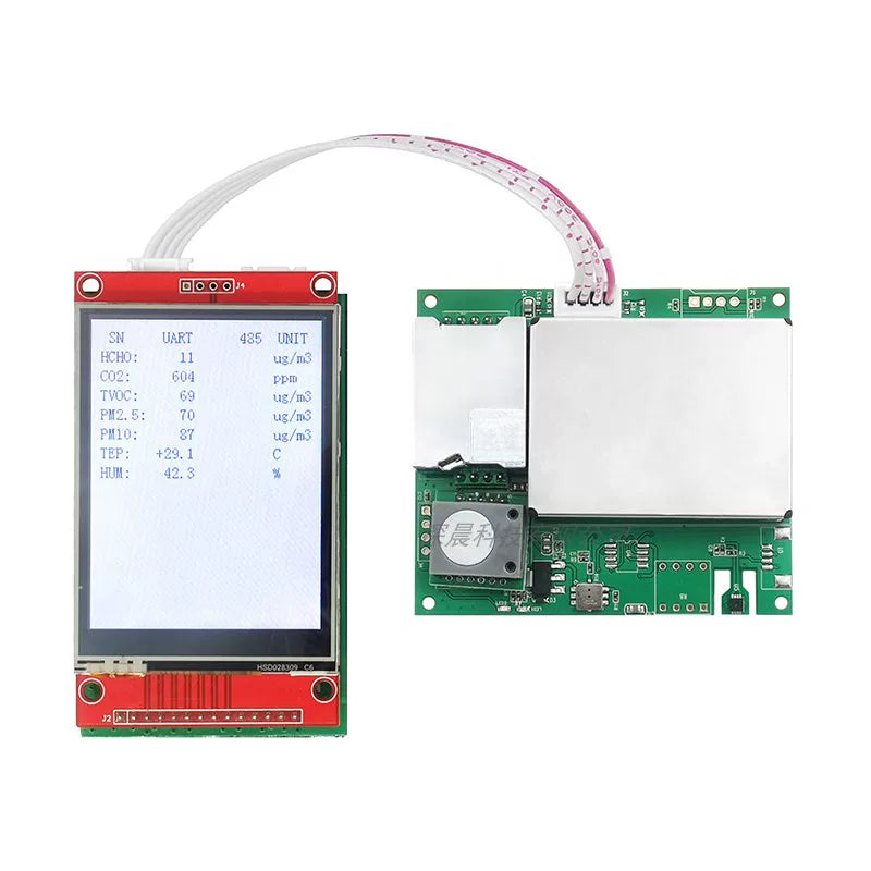 M701 HCHO / TVOC / PM2.5 / Temperature & Humidity / Humidity / CO2 Multi-Parameter IAQ Sensor Module with UART / Digital Output