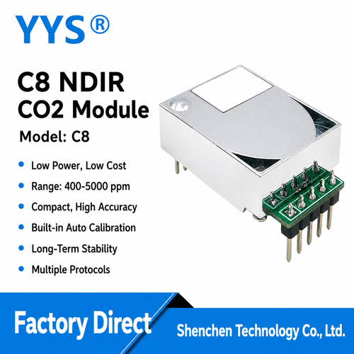 C8 NDIR CO2 Sensor Module with UART / PWM Output