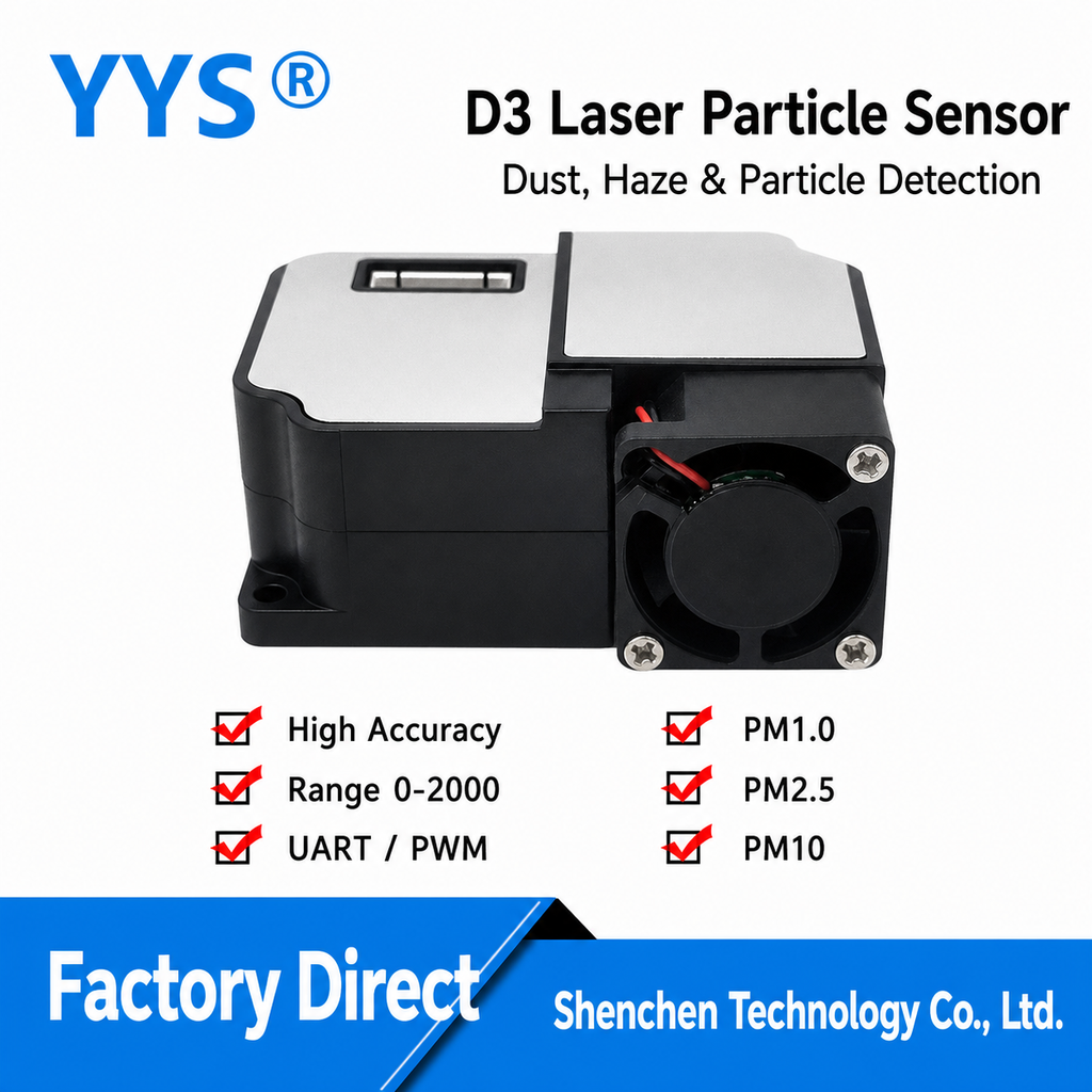 D3 Dust / PM2.5 Particulate Matter Sensor Module with Digital Output