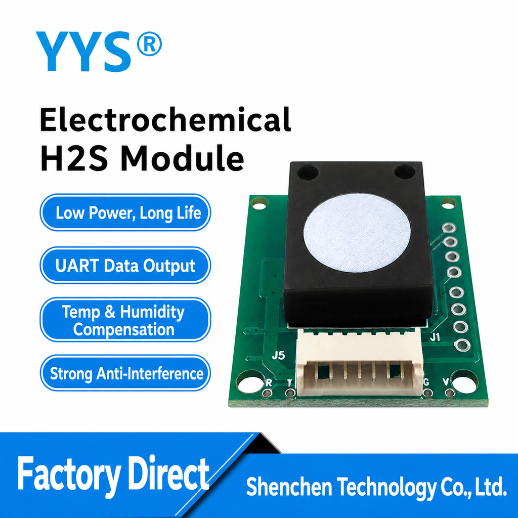 SC05-H2S H2S Industrial Gas Sensor Module with UART / Digital Output