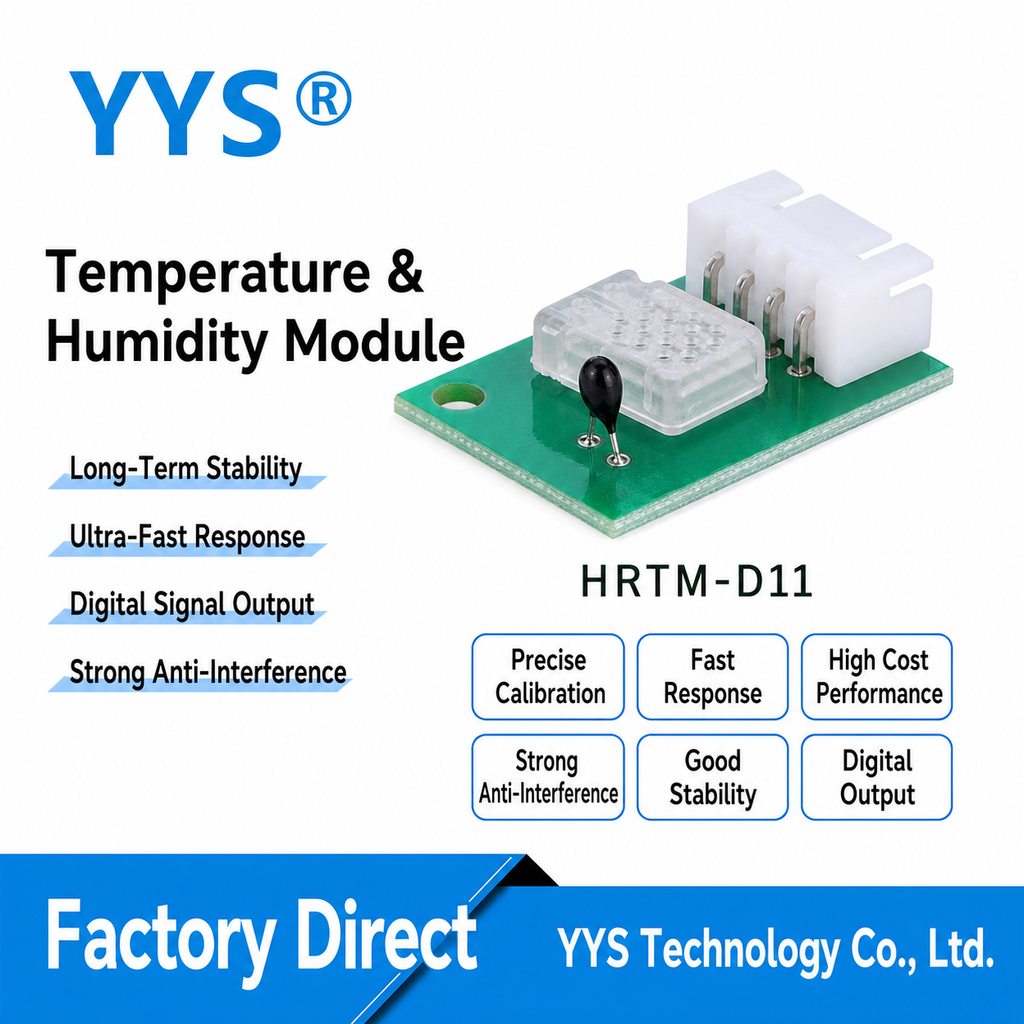 HRTM-D11 Temperature & Humidity Sensor Module with RS485 / RS232 / TTL Output