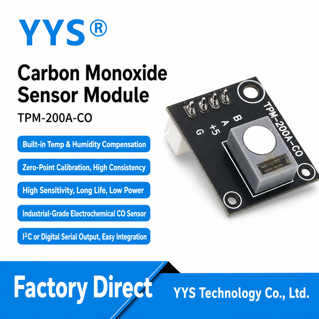 TPM-200A-CO-01 CO Industrial Gas Sensor Module with UART / Digital Output