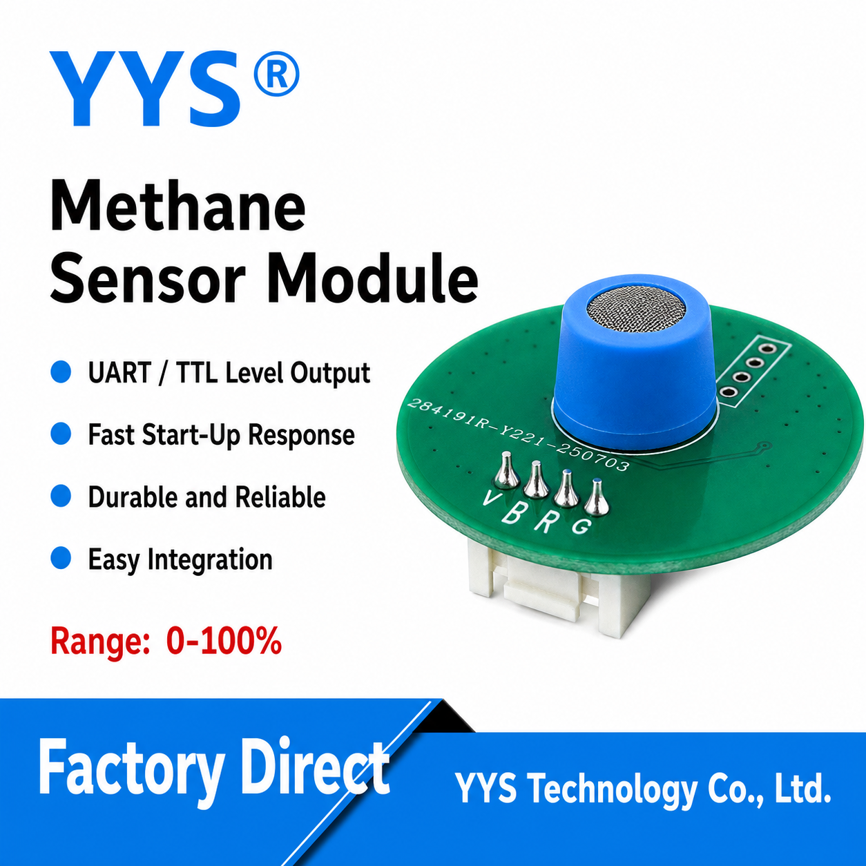 SC4-CH4 CH4 Combustible Gas Sensor Module with Digital Output