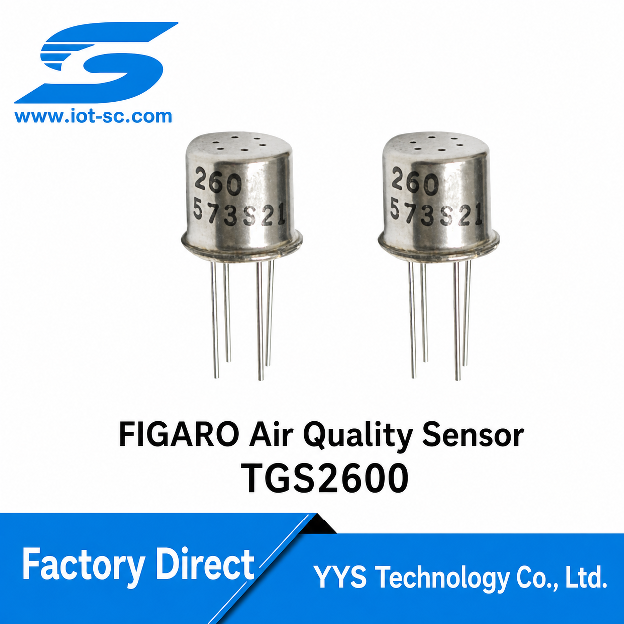 TGS2600 VOC / Odor Sensing Element