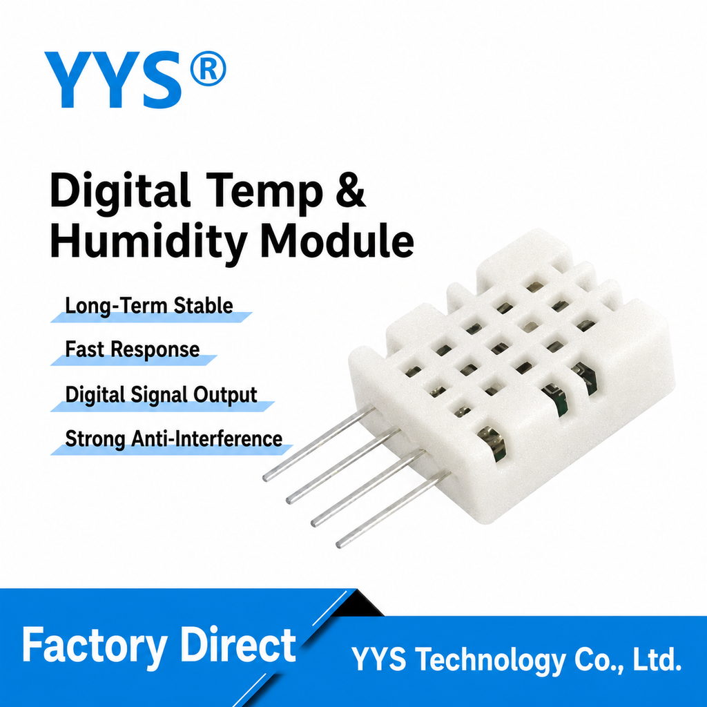SDHT-10 Temperature & Humidity Sensor Module with RS485 / RS232 / TTL Output